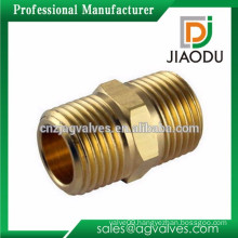 well quality large brass medium pressure hydraulic male threaded connector made in china